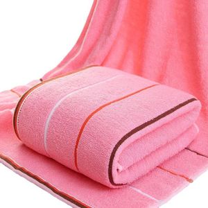 ARYEES Premium Soft Cotton Bath Towel – Highly Absorbent- 70 x 140cm - Pink