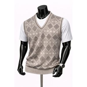 Fashion Vest For Men - Grey