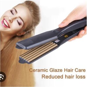 AD Professional 2 - in - 1 Hair Straightner and curler - Multicolour