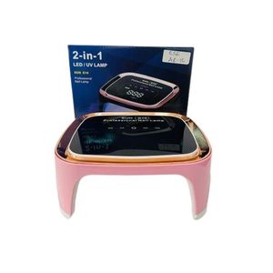 sun 2-in-1 Professional UV Led Nail Lamp (Normal & Acrylic Press-On Nail Lamp/Light) - Pink