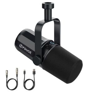 Fduce podmic Metal body Black