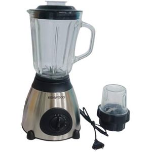 2 in 1 KE-2268 Blender With Grinder - 1.5 Liters - Silver/Black