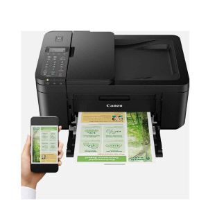 Canon  PIXMA TR4645 Wireless 4-in-1 Inkjet Printer – Print, Scan, Copy & Fax – Black