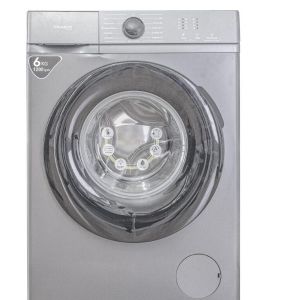 Nasco 6kg Fully Automatic Front Load Washing Machine (NASFL-J6KG-S) – Silver