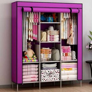 Multi-Compartment Wardrobe Organizer - Pink