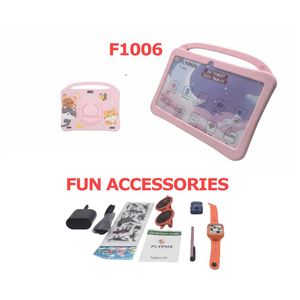FLYPHX FA-1006 5G Dual Sim Android Tablet - Kids Study Tab - 6GB RAM - 64GB Storage - Pink