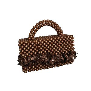 Beads BAG BROOKLYN IN BROWN 