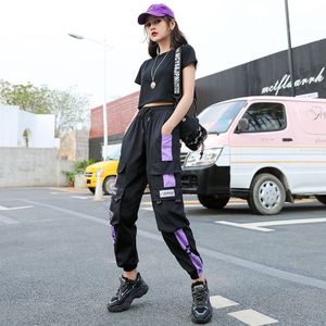 Fashion (black)Fashion Camo Sweatpants Hip Hop Joggers Dance Pants Style  Casual Long Pants Women Cargo Trousers WEF @ Best Price Online