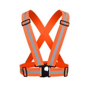 A Design 5pcs Reflective Pro Sport Vest for Outdoor Sporting - Orange