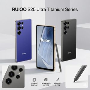 Ruioo S25 Ultra 6.8 Inch HD Plus Display, 5000mAh Battery, 128GB RO...