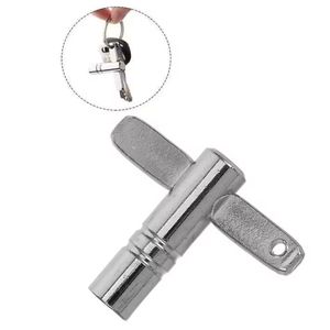 Universal T-Handle Utility Cabinet Key - Silver