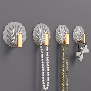 10PCS Creative Transparent Wall Hook – No-Drill Self-Adhesive Plastic Hanging Hook for Bathroom, Bedroom & Kitchen