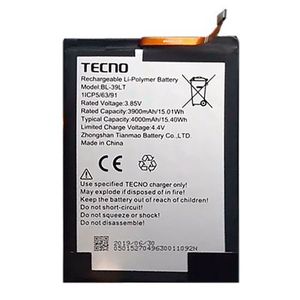 TECNO Replacement Battery For Tecno Spark 4 / Spark 4 pro - 4000mAh