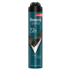 Rexona Spray 72Hrs Sport Cool Men - 200ml + Free Dove Bar Soap 25g