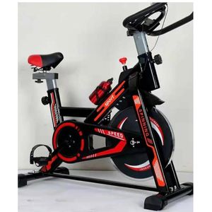 Commercial Indoor Spinning Exercise Bike – Heavy Duty Fitness Bicycle with Water Bottle