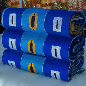 Kente-Fashion Unique Handwoven African Cotton & Rayon kente - 6 Yards – Multicolour