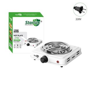 Starlux 5701 Portable Single Burner Hot Plate - Electric Cooker Appliance - 220V - 2000W - White