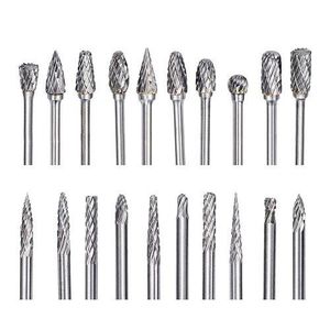 7pc Wood Carving Tools,1/8inch Hss Engraving Drill Tool Wood Crafts  Accessories With 4486 Chuck For