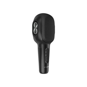 Wireless Bluetooth-compatible Karaoke Microphone Rechargeable Home KTV Party Handheld Mic Speaker S58 (L8.5 x W3)inch - Black