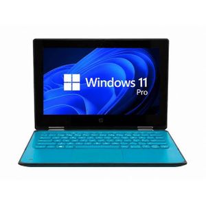 Hp  ProBook x360 11 G7 EE (Education Edition) 11.6-inch convertible laptop  Intel Pentium Silver N6000 processor, 8GB RAM, 128GB SSD, and a 360-degree touchscreen protected by Gorilla