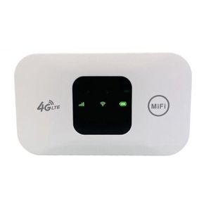  Universal 4G LTE Mobile Unlock Portable WiFi Hotspot Router 150Mbps MiFi With SIM Card Slot (FS) - White