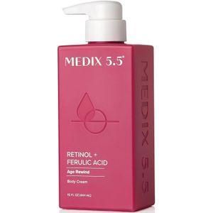 Medix 5.5 Retinol + Ferulic Acid Anti-Aging Firming Moisturizer Body Cream - 444ML