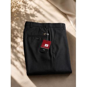 Fashion For Life Men's Black Formal Office Trousers 