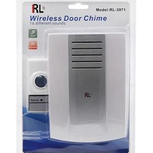 RL 300M Range Wireless Remote Control Doorbell with 16 Ringtones 