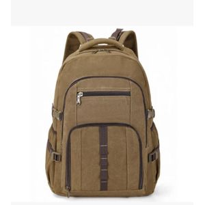 Adaguen Large Expandable Traveller Backpack - Khaki 