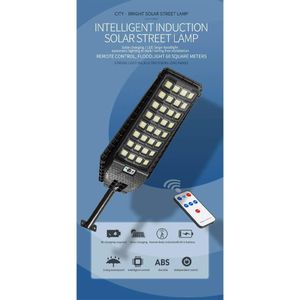 3000mAh 320-LED Bright Garden Lamp, Solar Street Lamp Human Motion...