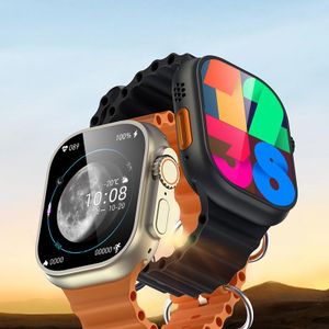 Ultra GUS-04 Smartwatch BT Calling Heart Rate & Sleep Monitor Fitness Tracking Waterproof Magnetic Charging 7 Straps