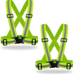 A Design Reflective Pros Sport Vest for Outdoor Sporting - Green