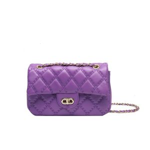 GALUIN Quilted chain crossbody bag