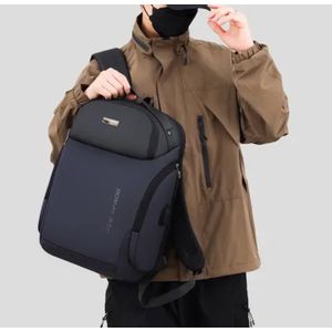 AD Pro Classy Laptop Backpack - Blue