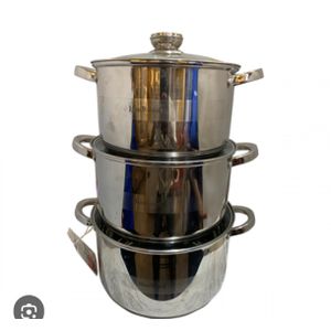 Stainless steel cooking pot 