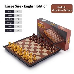 30×30cm Medium Magnetic Chess – Classic Family Game