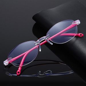 Women's Rimless Reading Glasses (Available in 100/150/200/250 Degrees)