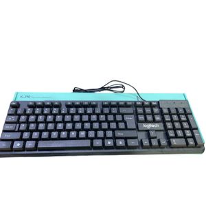 Logitech K-290 Wired USB Keyboard – Full Size Computer Keyboard with Numeric Keypad - Black