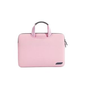 15-inch Portable Laptop Bag Case Shockproof Computer Handbag Notebook - Pink