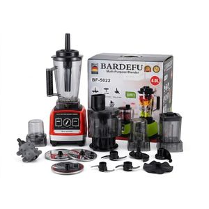 BARDEFU 8-in-1 Multi-Purpose Food Processor & Commercial Blender System