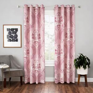 Luxury 2-Pair Curtains – Elegant, Durable & Light-Control Window Drapes-Pink