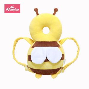 Arsuxeo Head Back Protector Baby Protect Pillow Learn Walk Head Protector Cushion