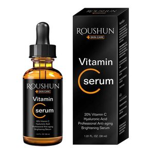 Roushun Vitamin C Face Serum - Brightening & Hydrating Serum with Hyaluronic Acid