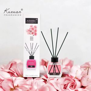 AIRBRC Rose Scented Reed Diffuser Air Freshener – 120ml