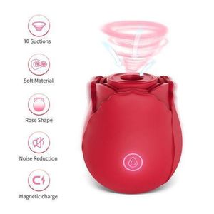 General USB Rose Vibrator Vagina Clitoris Sucker