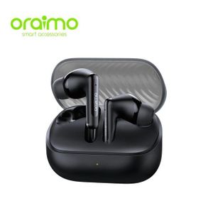 Oraimo SpaceBuds Neo True Bluetooth Spatial Earpods Wireless Charging - Black
