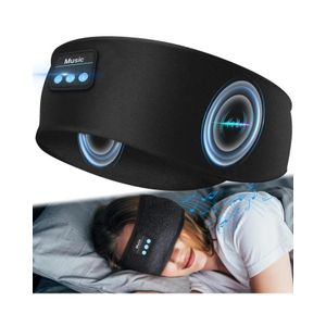 ShebSheb Wireless Sleep Headband Headphones, Eye Mask Style Earphones - Soft, 3-In-1 Sleep Earbuds for Side Sleepers, 12-Hour Playtime, Ultra-Thin 5.3, Removable And Washable, Noise Cancelling, Travel Headphones 
