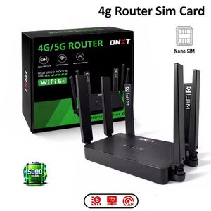 MTN Telecel AT LTE 4G Wireless WiFi Router with 5000mAh Battery - Black