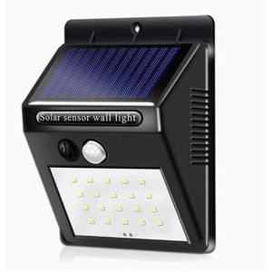 DYXDYC Solar Lights Outdoor,Motion Sensor Lights 3 Modes Solar Security Lights Solar  Waterproof Outdoor Lights for Garden Fence Patio Garage