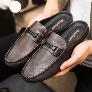Mens Leather Shoes Loafers Casual Shoes Slip-Ons Business Loafers Formal Shoes